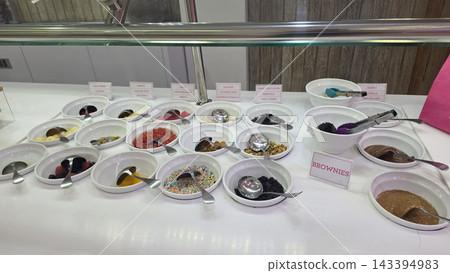 Indonesia, Bali, Seminyak, Yogurt Ice Cream Indonesia, Bali, Seminyak, Yogurt Ice Cream 143394983