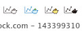 An icon representing asset growth. An illustration of wealth creation and investment profits. 143399310