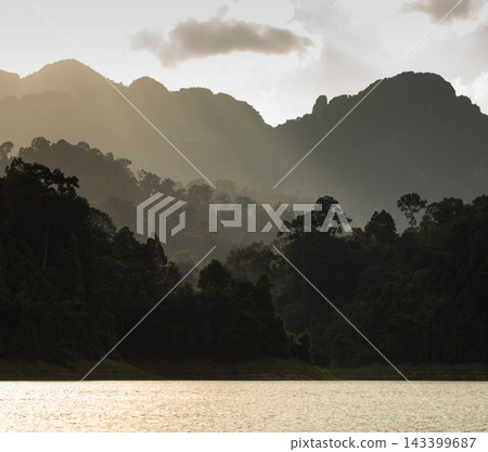 landscape with mountains and sky landscape with mountains and sky 143399687