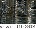 Plastic bottles on street corners 143400336