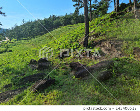 It is a dolmen placed on a hill. It is a dolmen placed on a hill. 143400512