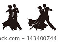 Silhouette [Ballroom Dance] 143400744