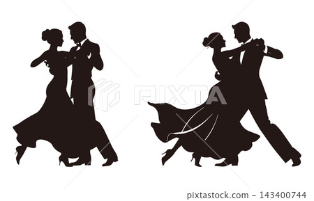 Silhouette [Ballroom Dance] 143400744