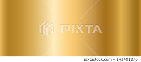 Abstract gold gradient with smooth metallic shine on a gold background. Abstract gold gradient with smooth metallic shine on a gold background. 143401876