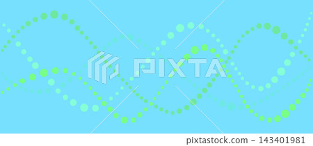 Soft green dots on a tranquil blue background creating an abstract pattern Soft green dots on a tranquil blue background creating an abstract pattern 143401981