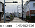A quiet morning in a residential area of Iwaki 143402436