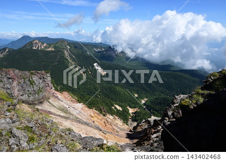 硫磺山、橫岳攀登,八嶽山脈,長野縣,山梨縣 硫磺山、橫岳攀登,八嶽山脈,長野縣,山梨縣 143402468