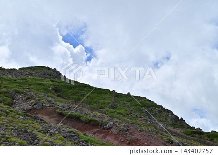 硫磺山、橫岳攀登，八嶽山脈，長野縣，山梨縣 143402757