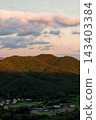 The evening glow of the countryside The evening glow of the countryside 143403384