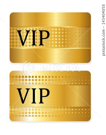 Exclusive Access, Elegant Gold VIP Cards for Premium Experiences and Rewards 143404058