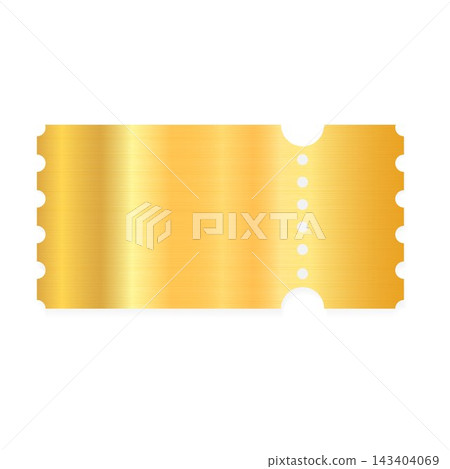 Golden Ticket Design for Events, Competitions, and Exclusive Experiences 143404069