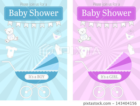 Celebrate New Beginnings with Our Dual-Themed Baby Shower Invitation for Boys and Girls Celebrate New Beginnings with Our Dual-Themed Baby Shower Invitation for Boys and Girls 143404156