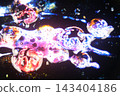 抽象藝術意象：一個閃閃發光的妖精 143404186