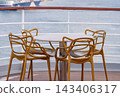 Luxury Cruise Ship Deck at sunny day 143406317