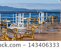 Luxury Cruise Ship Deck at sunny day 143406333