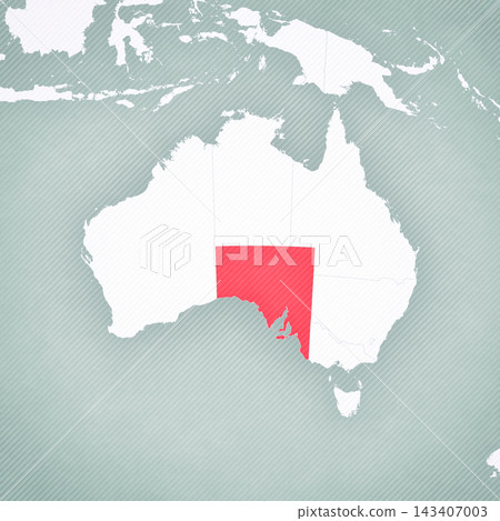 Map of Australia - South Australia Map of Australia - South Australia 143407003