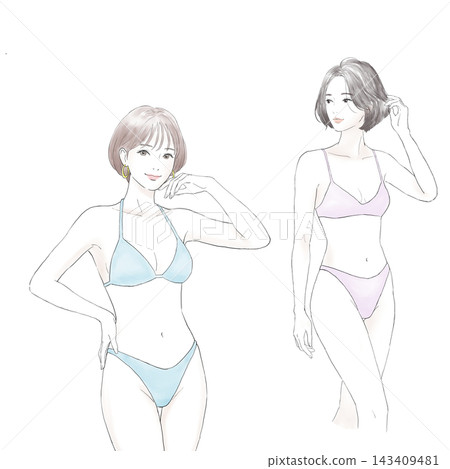 一個穿泳衣的女人 一個穿泳衣的女人 143409481