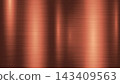 Bronze abstract brushed metal technology background with polished chrome texture. Realistic copper, silver, stainless steel, aluminum style for wallpapers, design concepts. Vector illustration. 143409563
