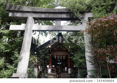 江東天尊神社的鳥居和參拜殿!東京江東區 江東天尊神社的鳥居和參拜殿!東京江東區 143409664