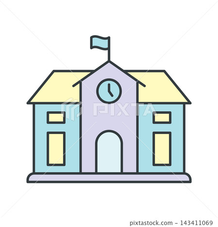 School Building icon vector design templates simple and modern School Building icon vector design templates simple and modern 143411069