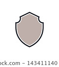 Shield icon vector design templates 143411140