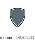 Shield icon vector design templates 143411143
