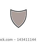 Shield icon vector design templates 143411144