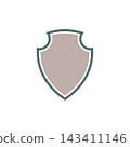Shield icon vector design templates 143411146