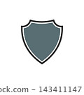Shield icon vector design templates 143411147
