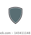 Shield icon vector design templates 143411148