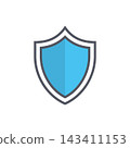 Shield icon vector design templates 143411153