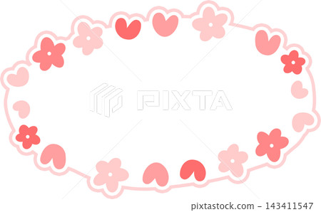 Cute flower frame Cute flower frame 143411547