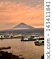 Tagonoura Harbor and Mt. Fuji 143411841