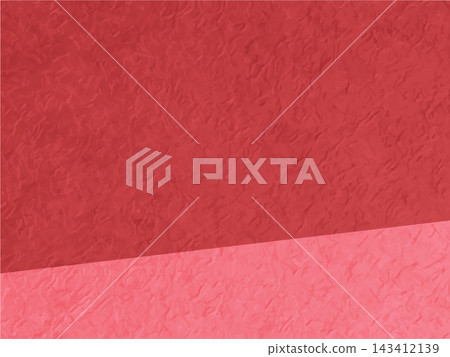 Washi-style vector illustration, crumpled paper texture background, pink and red Washi-style vector illustration, crumpled paper texture background, pink and red 143412139