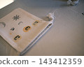 萬聖節束口袋，飾有手印 143412359