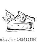 Charming autumn vector illustrations for seasonal cafe and restaurant menus 143412564