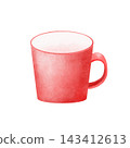 Red mug 143412613