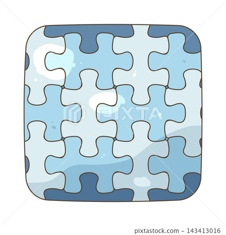 Illustration of jigsaw puzzle 143413016