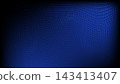 futuristic dots pattern background with blue light and color gradient decoration 143413407