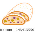 Stollen illustration 143413550