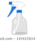 Illustration of a spray bottle 143415814