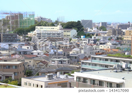 從加瀨山(神奈川縣川崎市幸區)看到的東海道新幹線 從加瀨山(神奈川縣川崎市幸區)看到的東海道新幹線 143417090