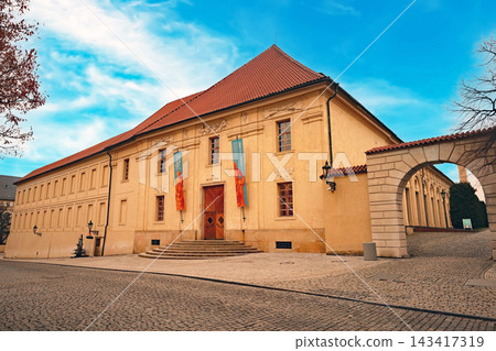 Prague Castle Riding School, located within Prague Castle grounds in the Czech Republic Prague Castle Riding School, located within Prague Castle grounds in the Czech Republic 143417319