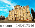 The Archbishop's Palace of Prague, located within Prague Castle in Prague, the capital of the Czech Republic. 143417346
