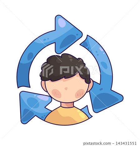 Illustration of Customer Retention 143431551
