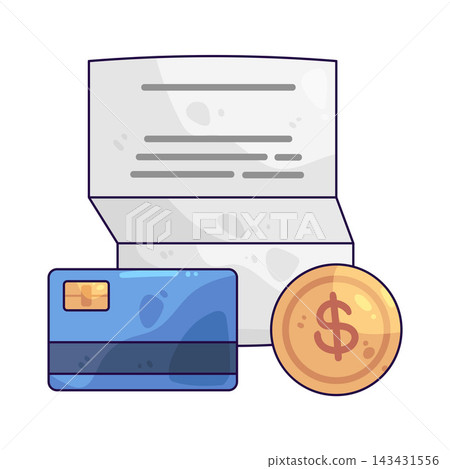 Illustration of Billing Illustration of Billing 143431556