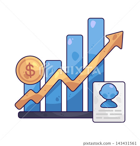 Illustration of Revenue 143431561