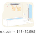 Installing a bathroom heater/dryer during renovations to warm the bathroom before bathing is a senior-friendly way to prevent heat shock. 143431698