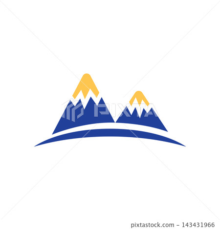 Mountain illustration design Mountain illustration design 143431966