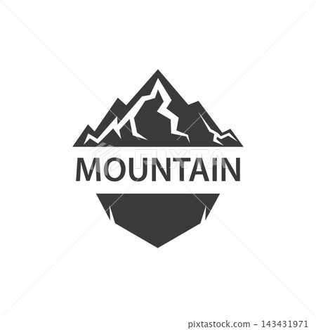 Mountain illustration design Mountain illustration design 143431971